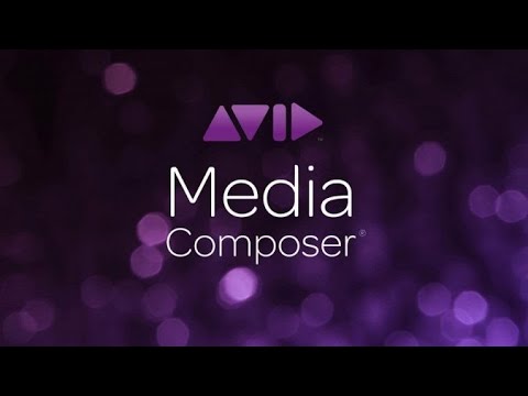 Avid Media Composer interface is used in Hollywood film studios for professional post-production editing and media management
