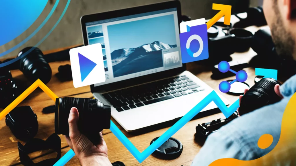 Explanation of video asset management software and its role in organizing studio media files.